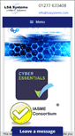 Mobile Screenshot of lsasystems.com